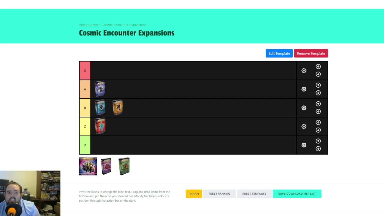 Cosmic Encounter - Expansions Ranking