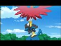 Ash all pokemon are training eachother pokemon journey episode 114