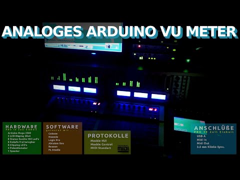 Analoges Arduino VU Meter für jede DAW / Video 17