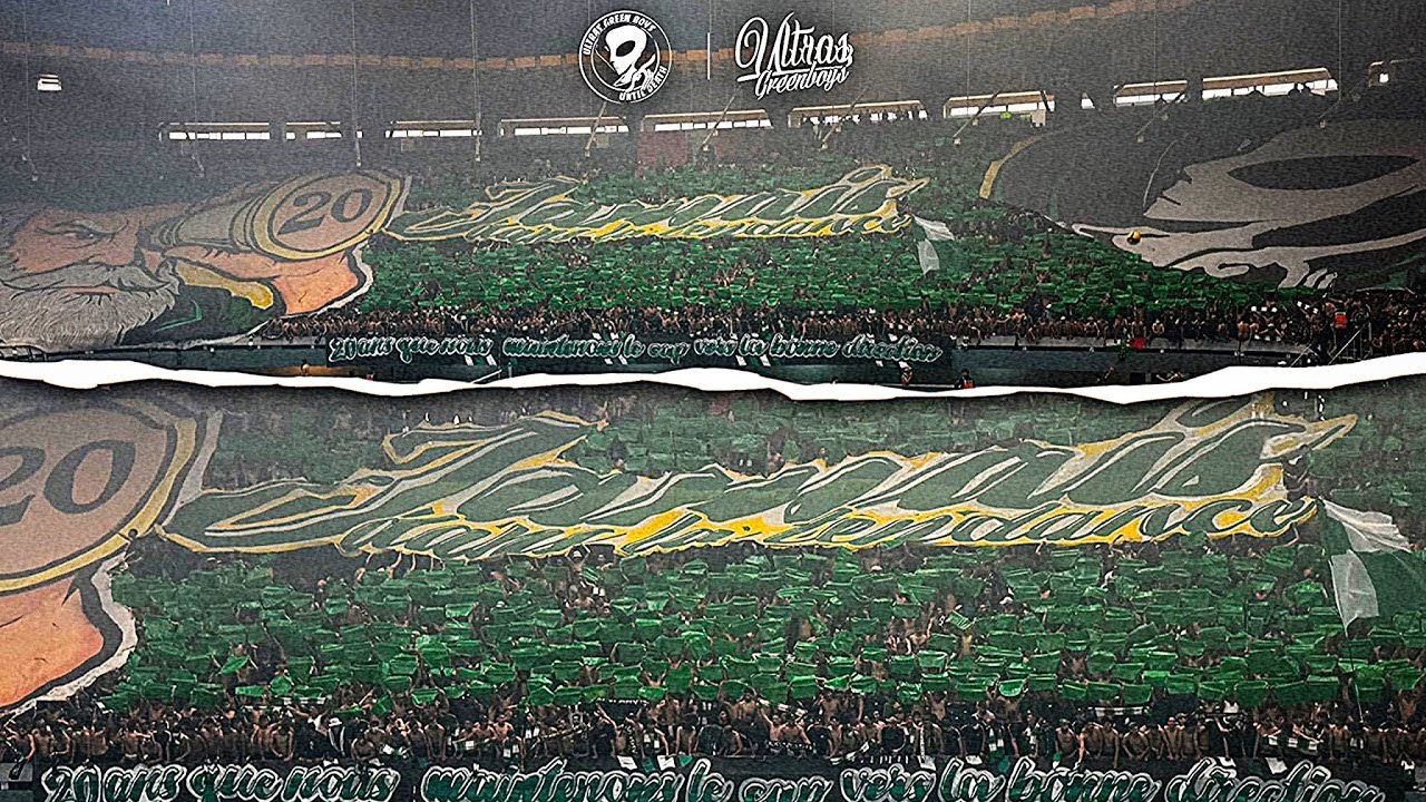 Ultras Green Boys 2005 | Ambiance du match rcavolleyoff -ZONE D 👽