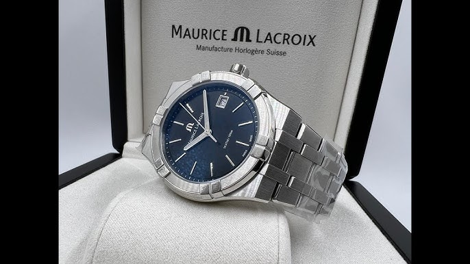 Maurice Lacroix Aikon Date 40mm AI1108-SS002-630-1 - YouTube