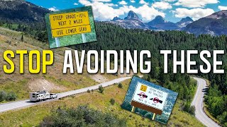 SAFETY TIPS FOR MOUNTAIN PASSES | DON’T RUIN YOUR BRAKES | RVING WYOMING  S8 || Ep 192