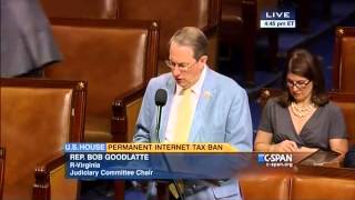 Chairman Goodlatte's Statement on the Permanent Internet Tax Freedom Act