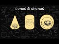 cones &amp; drones