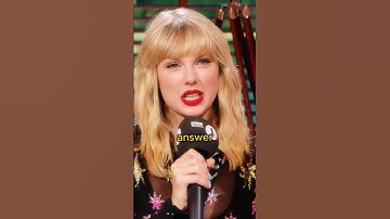 Taylor Swift interview met een hater 😳#shorts