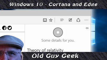 Search with Cortana From Inside of Edge