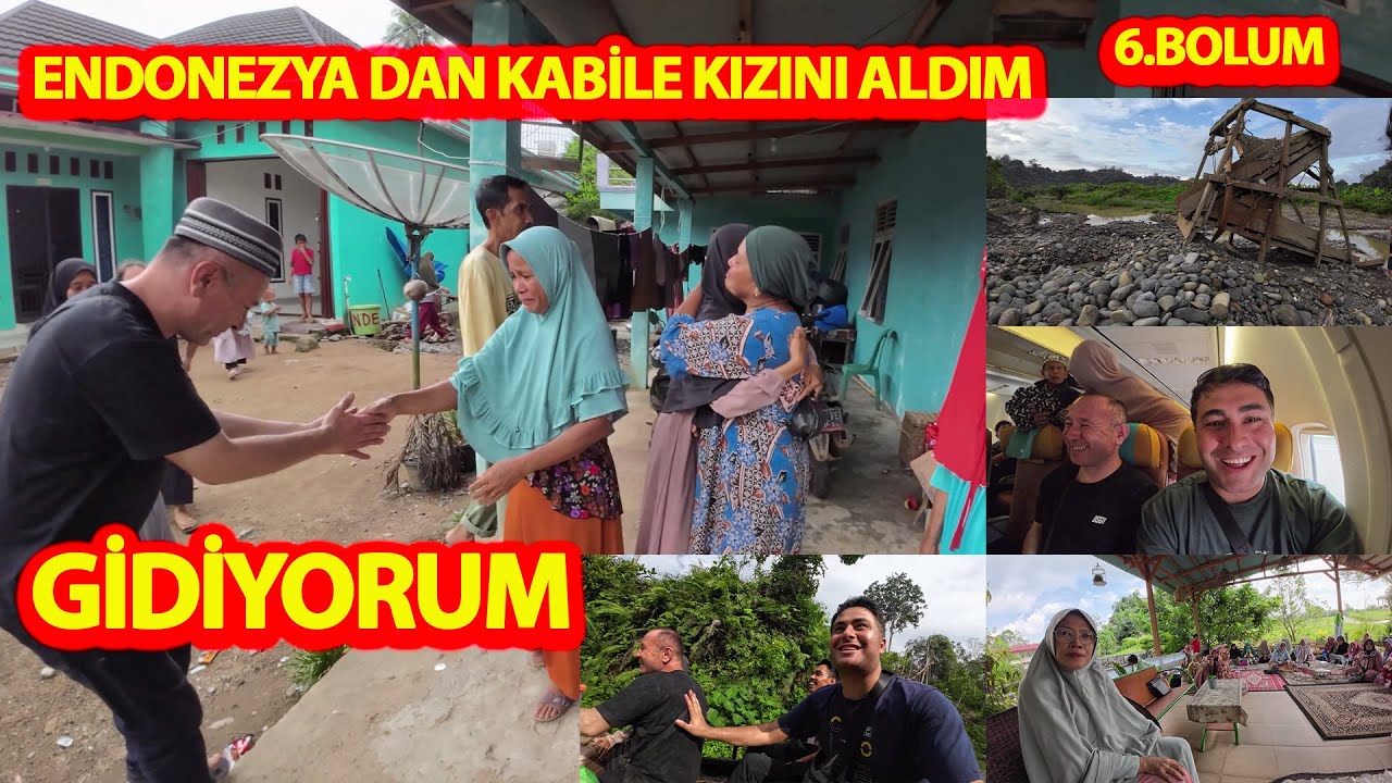 ENDONEZYA DAN KABİLE KIZINI ALDIM GİDİYORUM-5 YIL BEKLEDİ MURADINA ERDİ ZORLU DÖNÜŞ YOLCULUĞU KALDI!