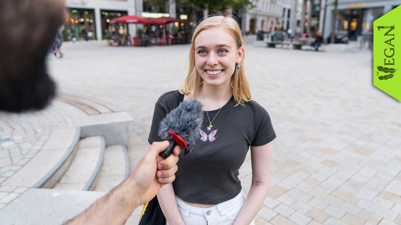 100 MENSCHEN HABE ICH GEFRAGT, OB SIE SICH VEGAN ERNÄHREN - Das Ergebnis ist schockierend...