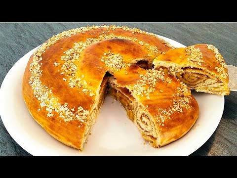 Asan hazirlanan Çay süfrəsinə yaraşan dadli Piroq resepti.Вкусный пирог к чаю.