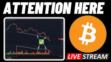 BITCOIN LIVE ANALYSIS AND SETUPS!! (We Got Something..)