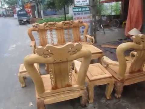 Top mẫu bộ bàn ghế sa lông gỗ phòng khách hiện đại nhất năm