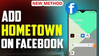 How to add hometown on Facebook 2023 screenshot 4