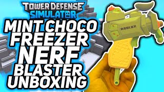 Nerf MicroShots Roblox Tower Defense Simulator: The Mint Choco