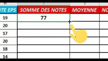 comment calculer la somme, la moyenne, min et max avec Excel