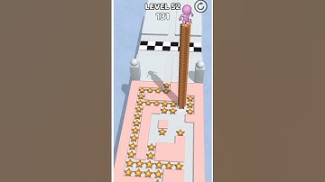 pink man earned 399 🤣😂 coins in stacky Dash level-52 #shorts