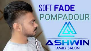 SOFT FADE POMPADOUR HAIR STYLING MAN IN RAJKOT screenshot 5