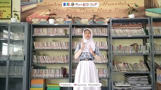 🎤 AUDY APRILLIA J dari TBM Kelurahan Kedungdoro, siswi SDN Wonorejo I,  “Tas Plastik Milik Tok” ♻️📚✨