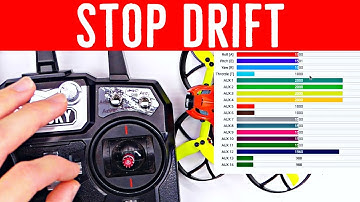 How to Fix Quadcopter Drift (Easy) - FlySky i6x, BetaFlight - Quadcopter Drifting on it