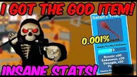 I GOT THE GOD ITEM IN SUPER POWER FIGHTING SIMULATOR!!!!!!!!