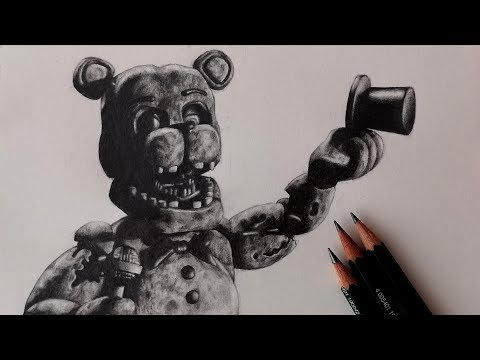 Rusty Wolf — A drawing of ol' Withered Freddy to help with some