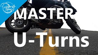 How to Uturn a motorcycle and make it easy, uturn