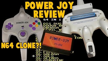 Power Joy Review 84 in 1 - PJ-008 - N64 Nintendo Famicom Clone Plug n Play System - Famiclone Wars