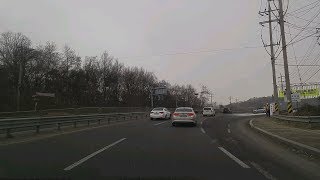 [Driving in Korea] (151) eastern Anjung to Hyangnam northbound 20180211 151111