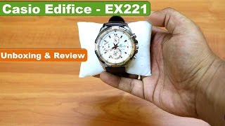 Casio Edifice EX221 | Wrist Watch | Unboxing & Review