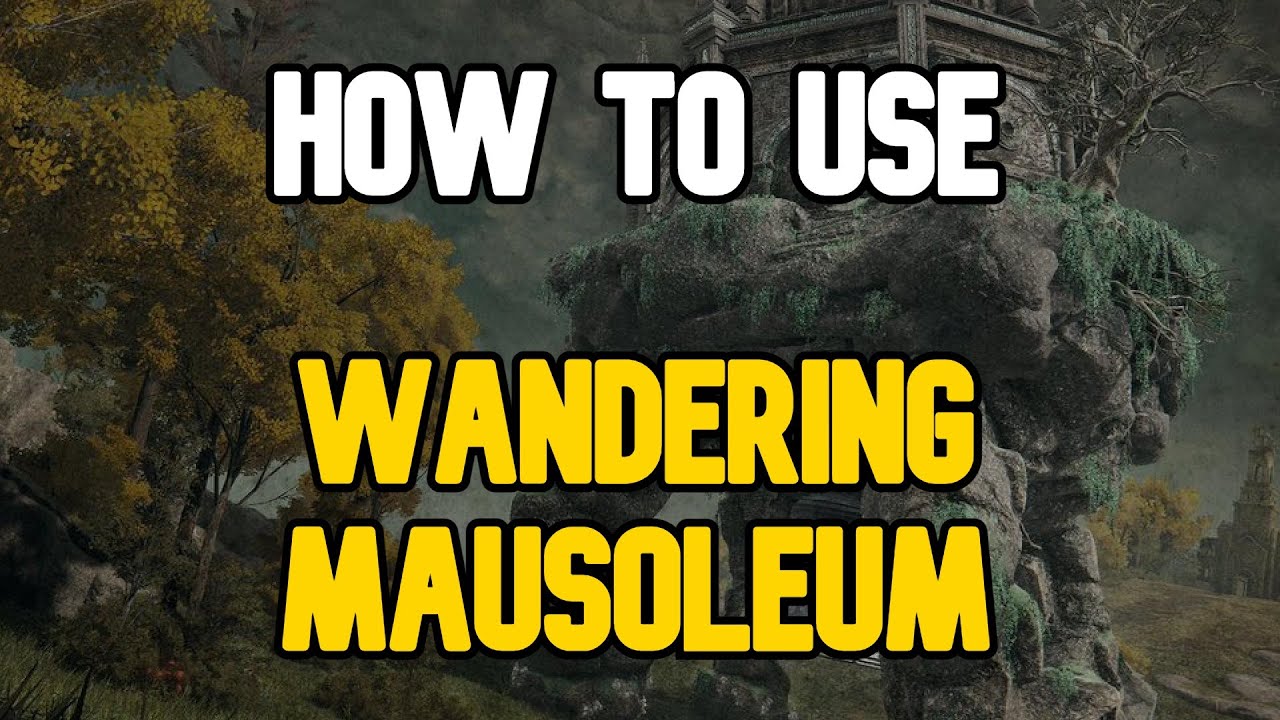 How to use a Wandering Mausoleum In Elden Ring - YouTube