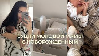 ПЕРВЫЕ ДНИ С НОВОРОЖДЕННЫМ 🍼 / ПРОБЛЕМЫ С ГВ / БУДНИ МОЛОДОЙ МАМЫ НА ФРИЛАНСЕ