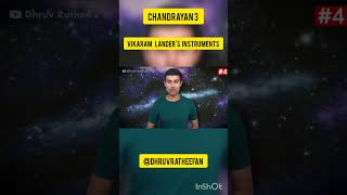 chandrayaan 3 | vikaram landers instruments | @dhruvrathee space shorts