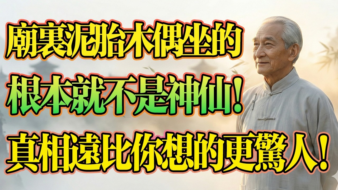 南懷瑾：天天磕頭供奉神仙不管用？那你可要小心了！你以為在燒香拜佛，其實是在給自己家族種禍根！#南懷瑾 #因果業力 #家運風水 #修福改命 #命由心轉 #修福積德 #佛學 #佛學智慧
