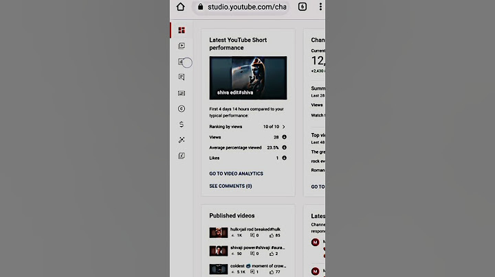 how to see live subscribers count in YouTube #livesubscriberscount