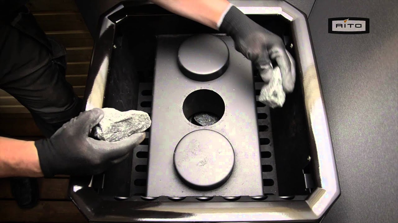 Narvi Black - Kiuaskivien ladontaohje (puulämmitteiset kiukaat)