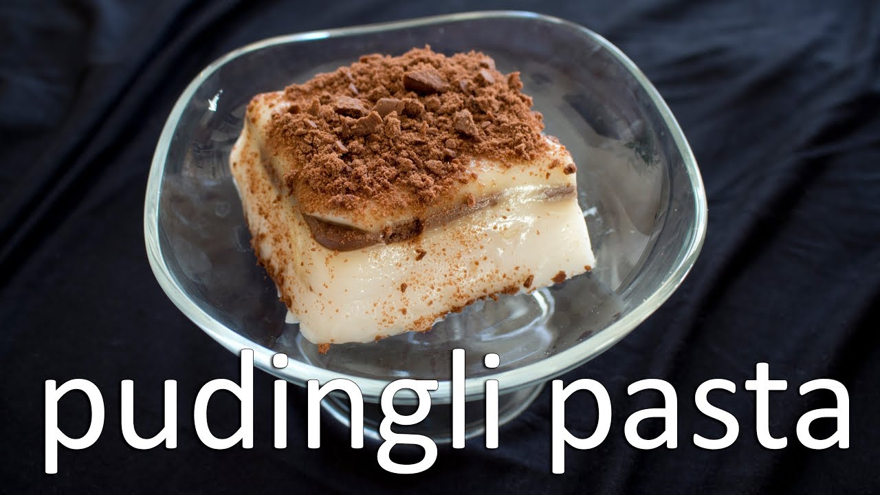 Pudingli Pasta Nasıl Yapılır? Sütsüz Yumurtasız Vegan YouTube