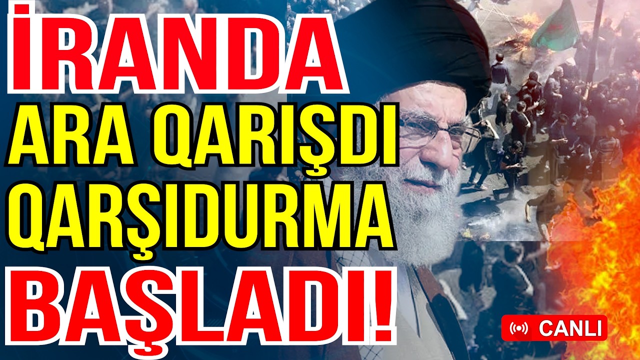 İranda yenindən ARA QARIŞDI - Qarşıdurma başladı - Gündəm Masada - Media Turk TV