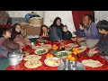 Big family life in the cave like 2000 years ago  traditional cooking  afghanistan village life