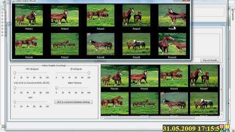 PicQuest - A content based image retrieval system