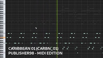 Caribbean 01 (CARBN_01) - Microsoft Publisher98=PUB60COR & Office 97 Installation CD - MIDI Edition