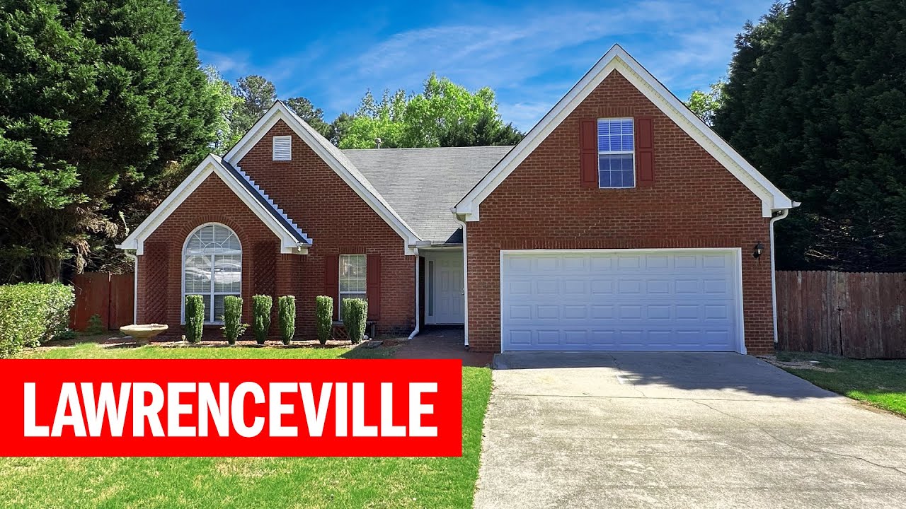 Home for Sale in Lawrenceville, GA 4 Bedrooms 2 Bathrooms 