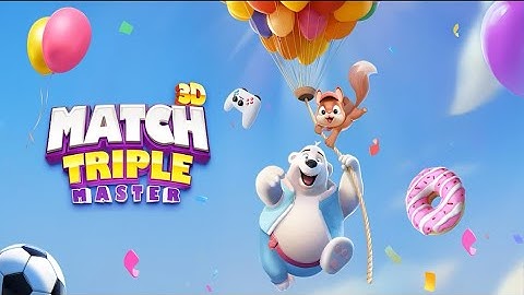 Match Triple Master 3D (by GHOST STUDIO) IOS Gameplay Video (HD)