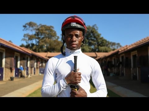 Film backdrop image for South African jockey S'manga Khumalo interview: 'I had never even seen a horse before' (2013)