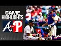 Braves vs. Phillies Game Highlights (3/31/24) | MLB Highlights