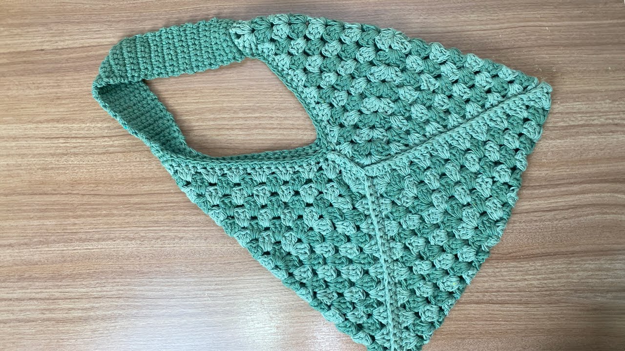 Bolsa Cecília em Crochê - Por Laura Prado