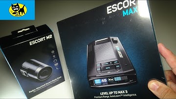 ESCORT MAX 3 Laser Radar Detector  Unboxing and why I picked the Max3
