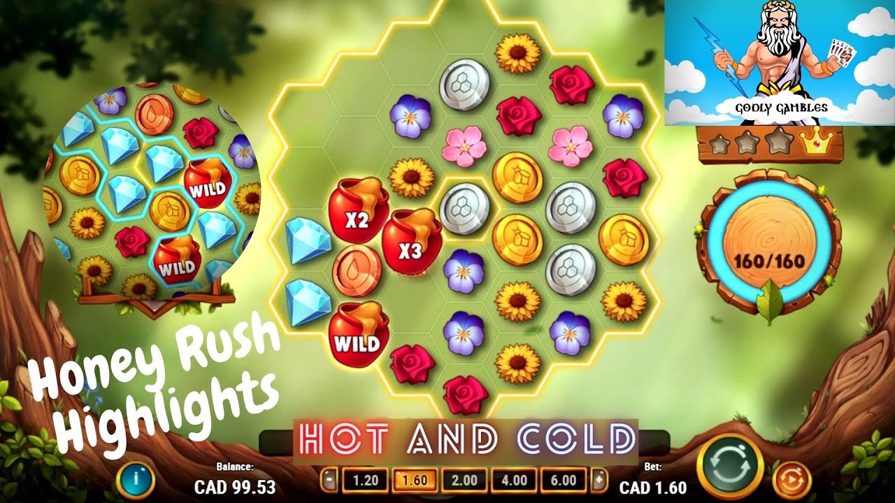 HONEY RUSH - FIRST SPIN BONUS (HOT & COLD)