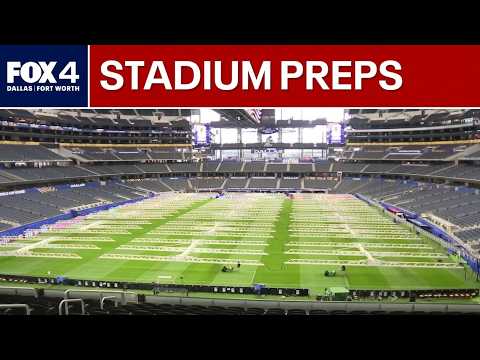 Dallas Stadium prepares for semifinal match | Spain vs. France