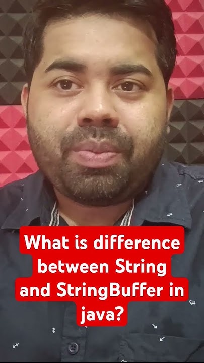 What is the difference between String and StringBuffer in Java? - YouTube