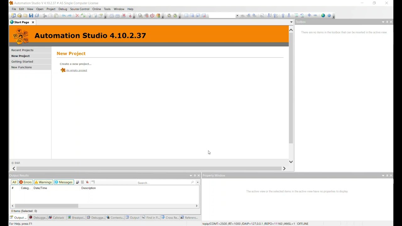 B&R Automation Studio Basics Ex 1