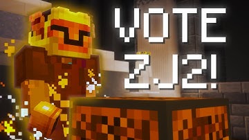 RUNNING AS A MINING MINISTER IN HYPIXEL SKYBLOCK! VOTE ZJ2!